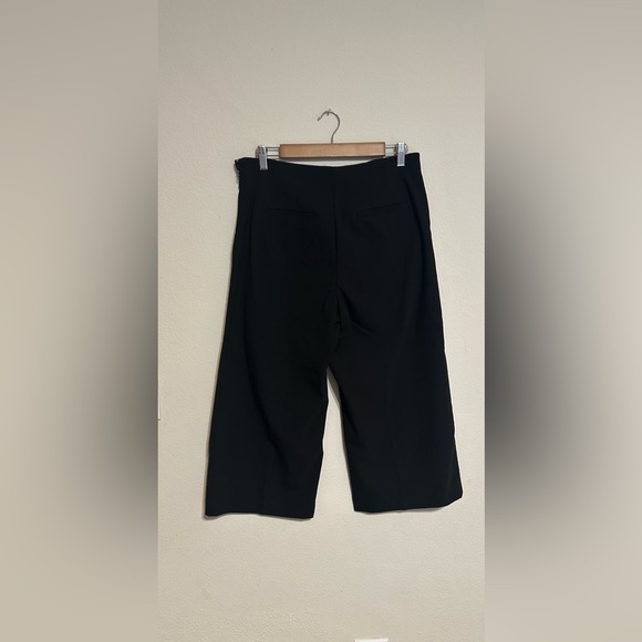 LOFT Pants - LOFT Black Wide Leg Trousers
